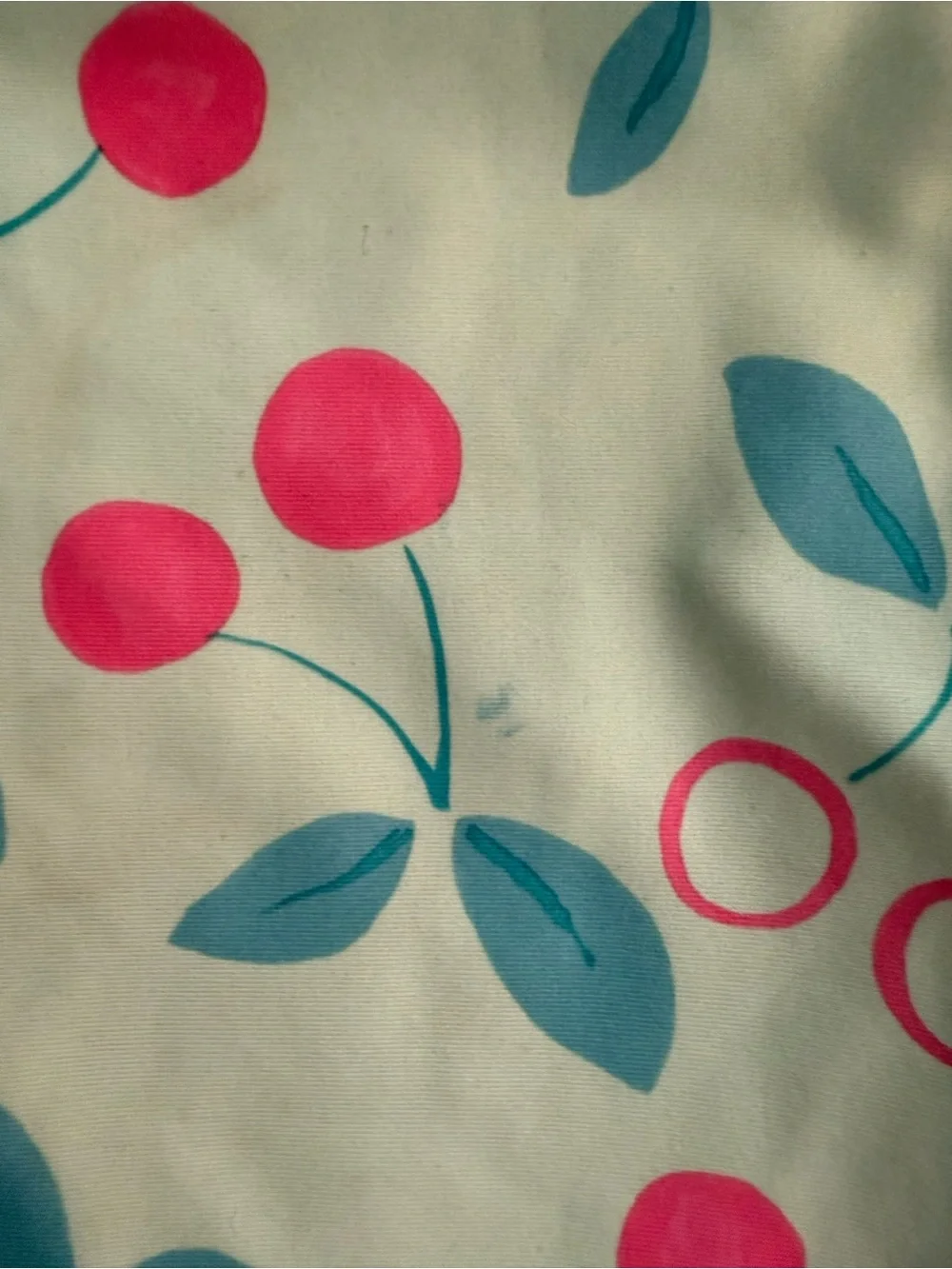 Carter's Mint Green Cherry Print Rashguard Swim Set with Pink Accents